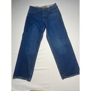 Vintage Plugg Jeans Mens 34x31 Relaxed Straight Medium Wash Y2K Faded Denim